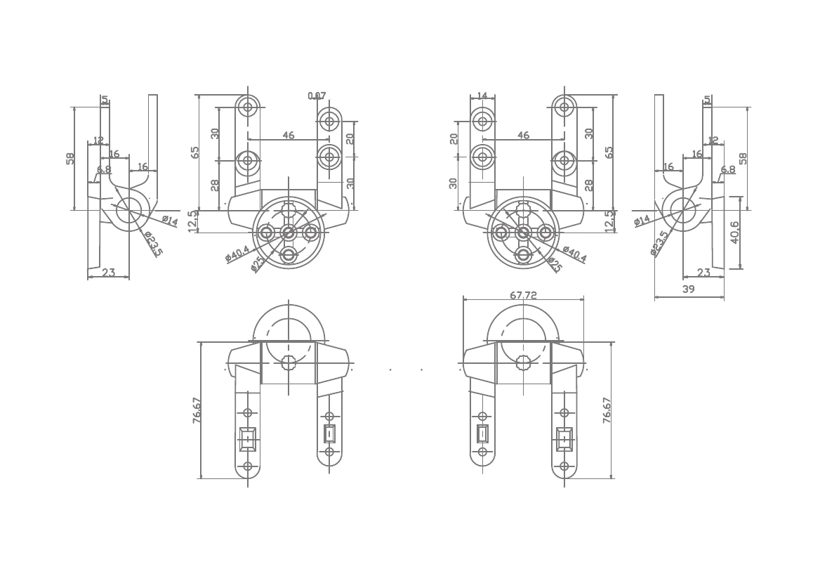BH22 Technical drawing