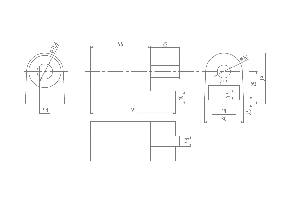 YH05Z Technical drawing