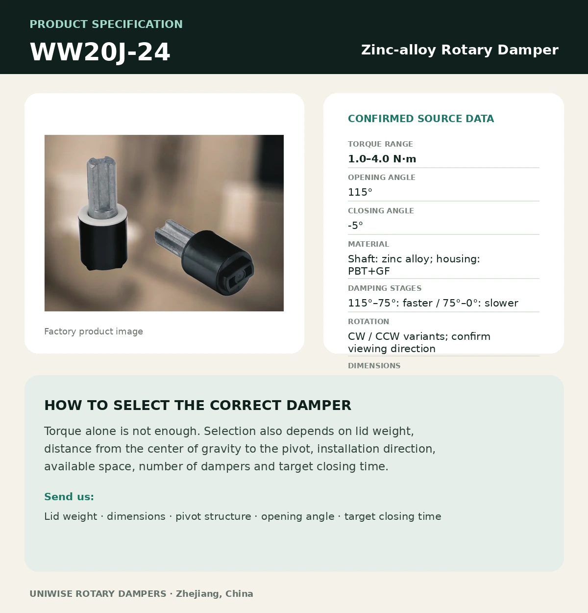WW20J-24 English specification